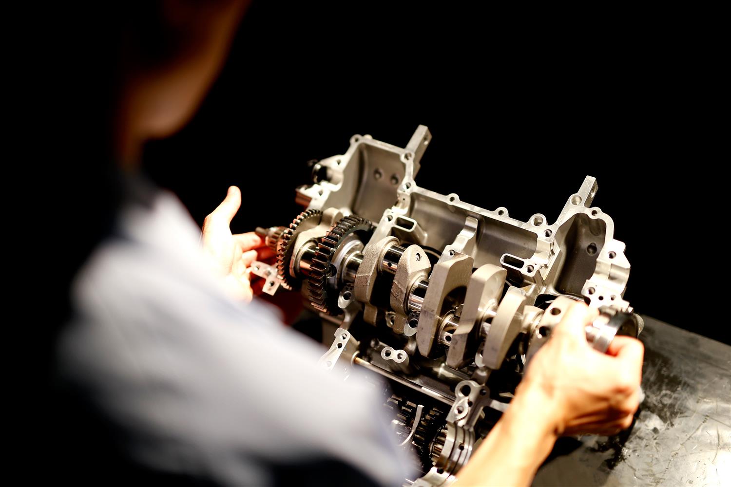 r1crossplane engine motorblok